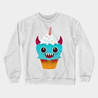 Cupcake Monster Crewneck Sweatshirt